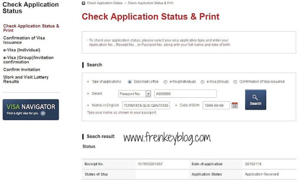 Status Visa Korea Selatan Masih di Proses, Klik Untuk Perbesar