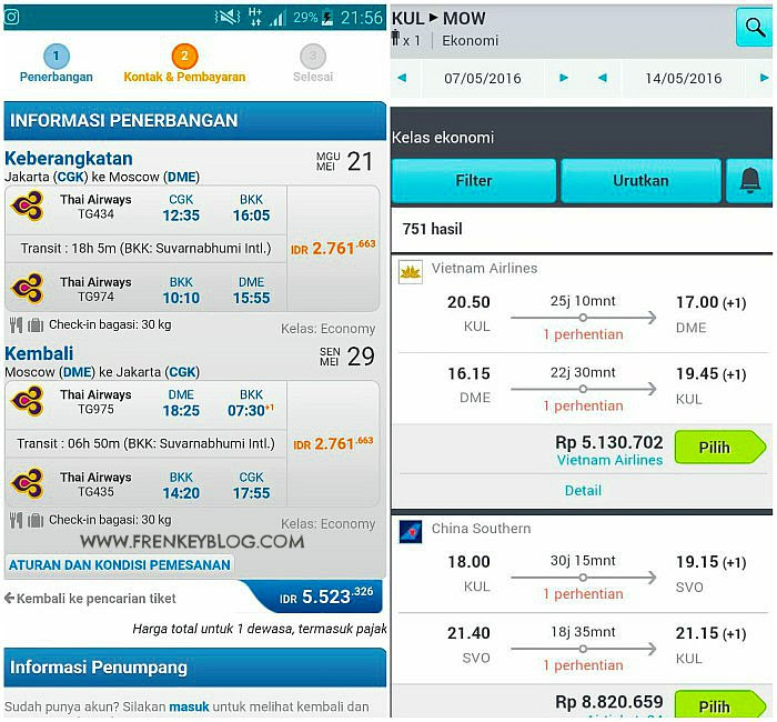 Harga Tiket Promo Murah ke Moscow ( Rusia )