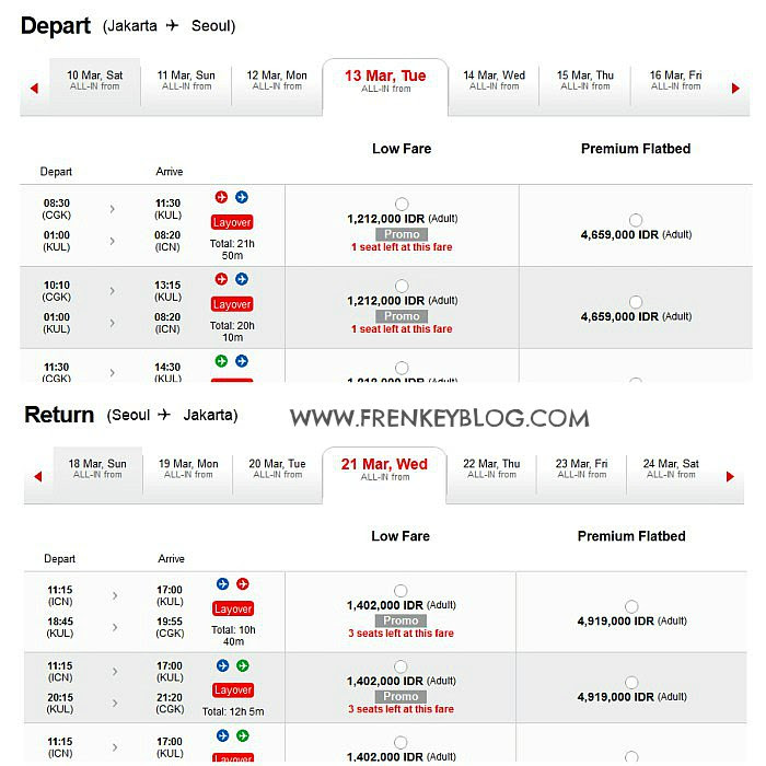 Harga Tiket Murah ke Incheon ( Korea Selatan )