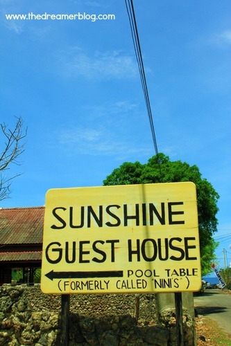 Plang Sunshine Guest House