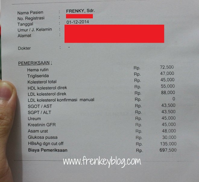 Biaya Medical Check Up di Bio Medika, Klik Untuk Perbesar