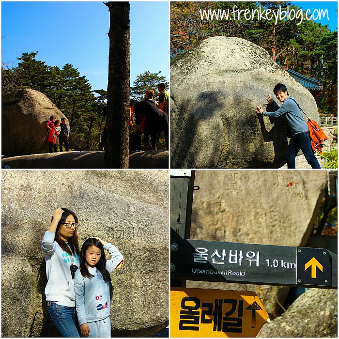 Antri Foto, Terpaksa Narsis, Ibu dan Anak Gaya Kompak, 1 Km menuju Ulsanbawi Antri Foto, Terpaksa Narsis, Ibu dan Anak Gaya Kompak, 1 Km menuju Ulsanbawi