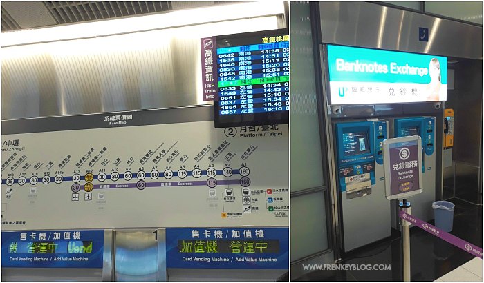 Beli EasyCard di Bandara Taoyuan - Mesin Penukar Uang ke Pecahan Kecil