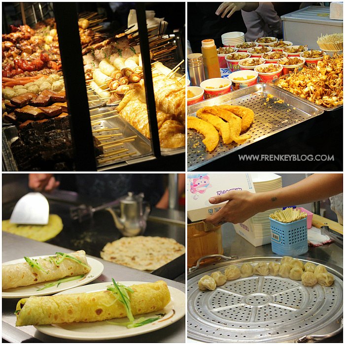 Berbagai Kuliner Taiwan di Pasar Malam Raohe