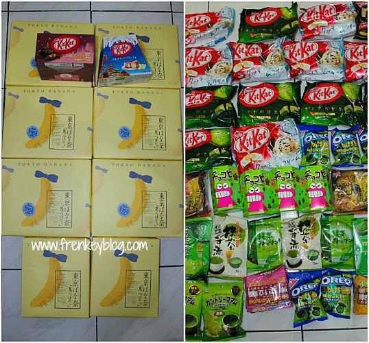 Oleh-oleh Tokyo Banana, Kitkat, Chocobi