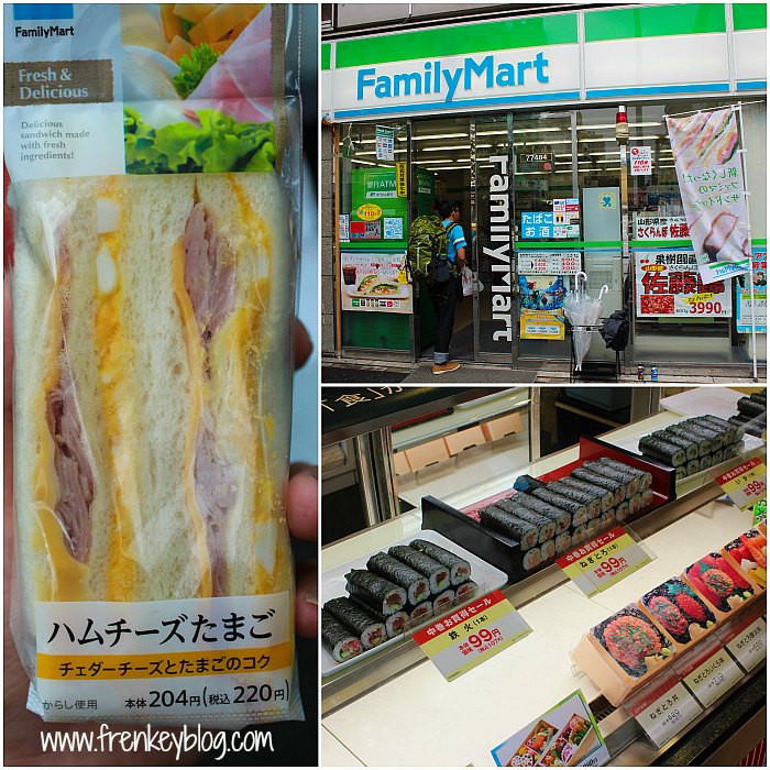 Sarapan Sandwich Pagi itu, Family Mart dekat Hostel, Sushi "Cukup" Murah Sarapan Sandwich Pagi itu, Family Mart dekat Hostel, Sushi "Cukup" Murah