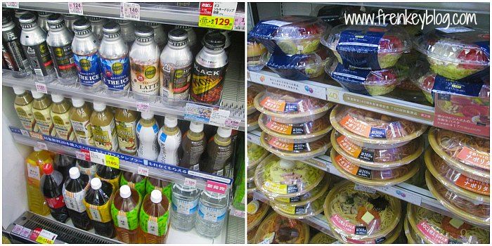 Minuman dan Makanan di Lawson Bandara Haneda Minuman dan Makanan di Lawson Bandara Haneda