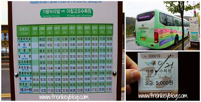 Jadwal, Tiket dan Penampakan Shuttle Bus Tour Nami Island