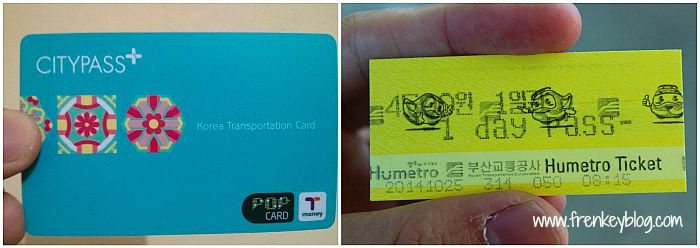 TMoney dan Busan Pass