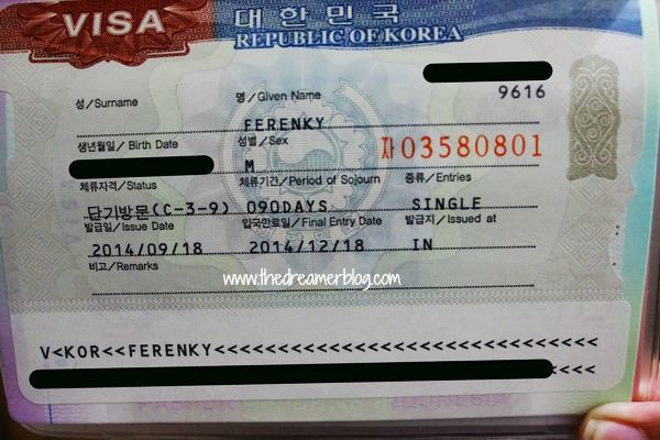 Visa Korea Selatan