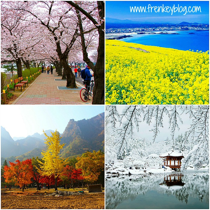Spring, Summer, Autumn, Winter in Korea