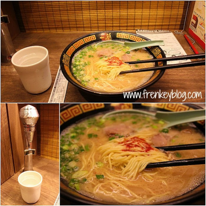 Ichiran Ramen dan Keran Air Minum Ichiran Ramen dan Keran Air Minum