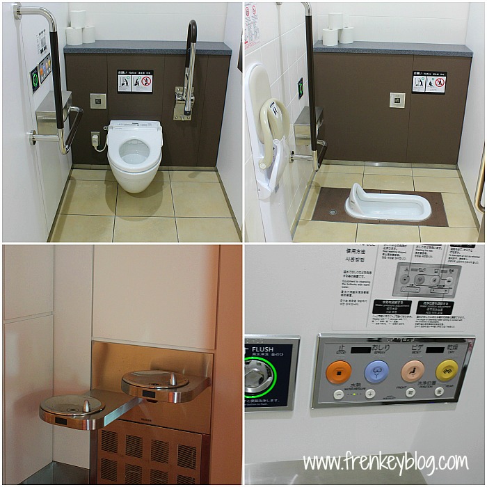 Clockwise : Toilet Duduk, Toilet Jongkok, Tombol Canggih ala Toilet Jepang, Refill Air Minum Clockwise : Toilet Duduk, Toilet Jongkok, Tombol Canggih ala Toilet Jepang, Refill Air Minum